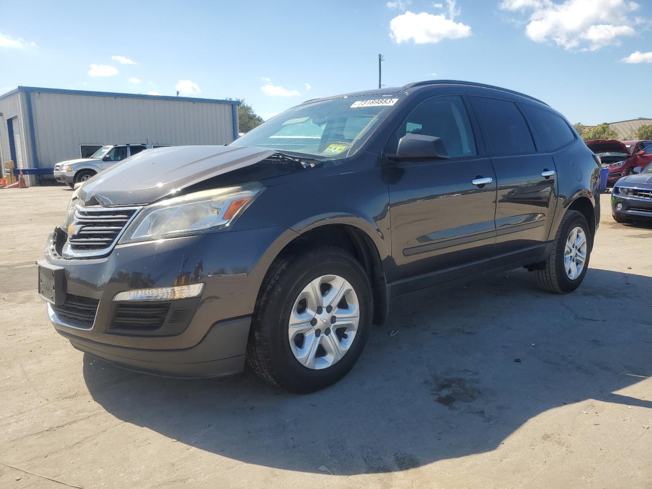 Image 1 of 2016 CHEVROLET TRAVERSE LS 2016 with VIN 1GNKRFED7GJ291900