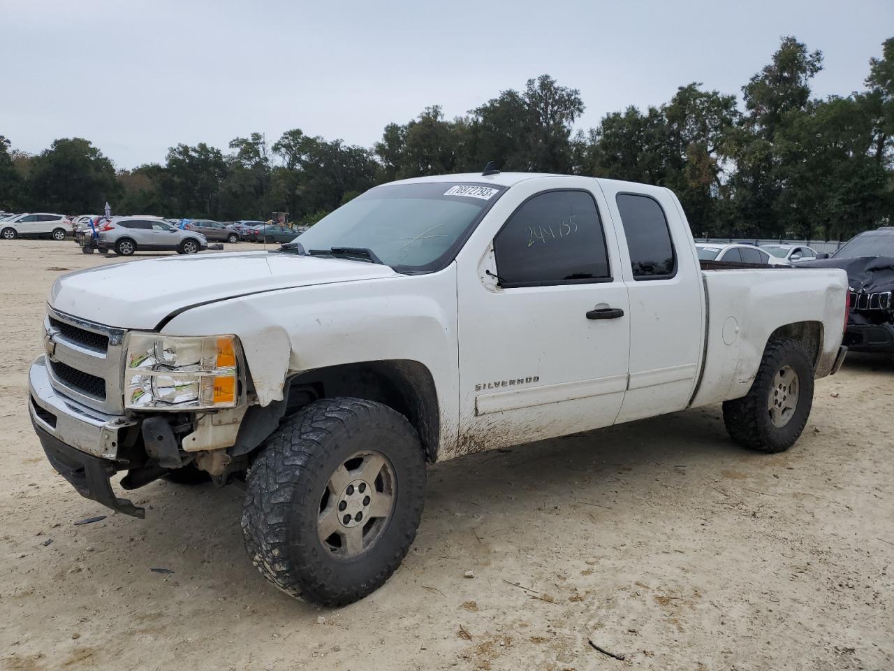 Image 1 of 2011 CHEVROLET SILVERADO K1500 LT 2011 with VIN 1GCRKSE3XBZ249114
