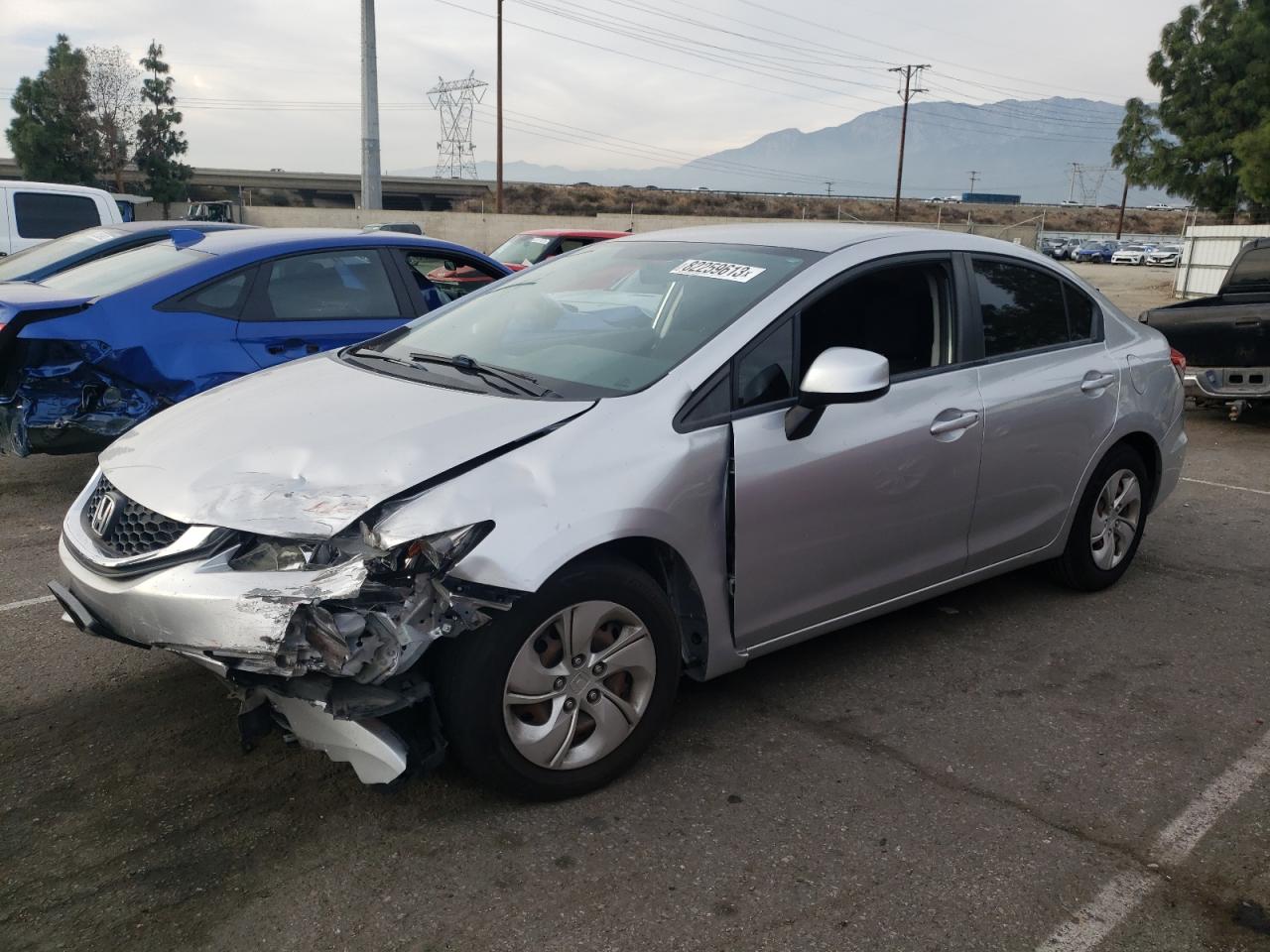 Obraz 1 z 2013 HONDA CIVIC LX 2013 z VIN 19XFB2F52DE293500