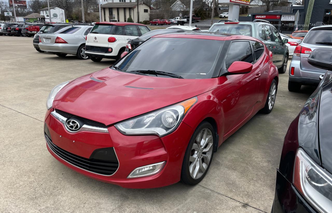 Image 2 of 2015 HYUNDAI VELOSTER  2015 with VIN KMHTC6AD0FU238274