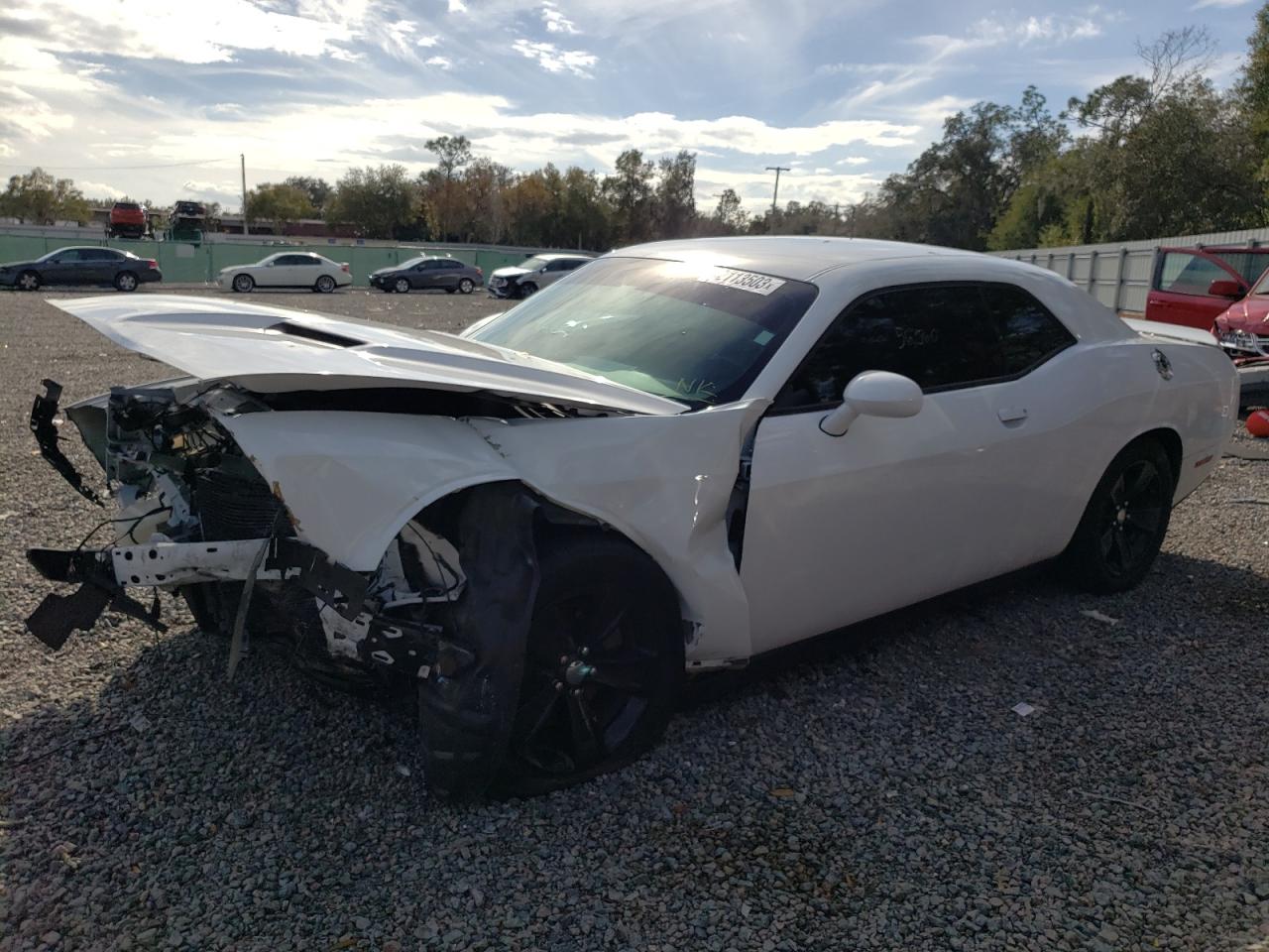 Image 1 of 2019 DODGE CHALLENGER SXT 2019 with VIN 2C3CDZAG2KH560834