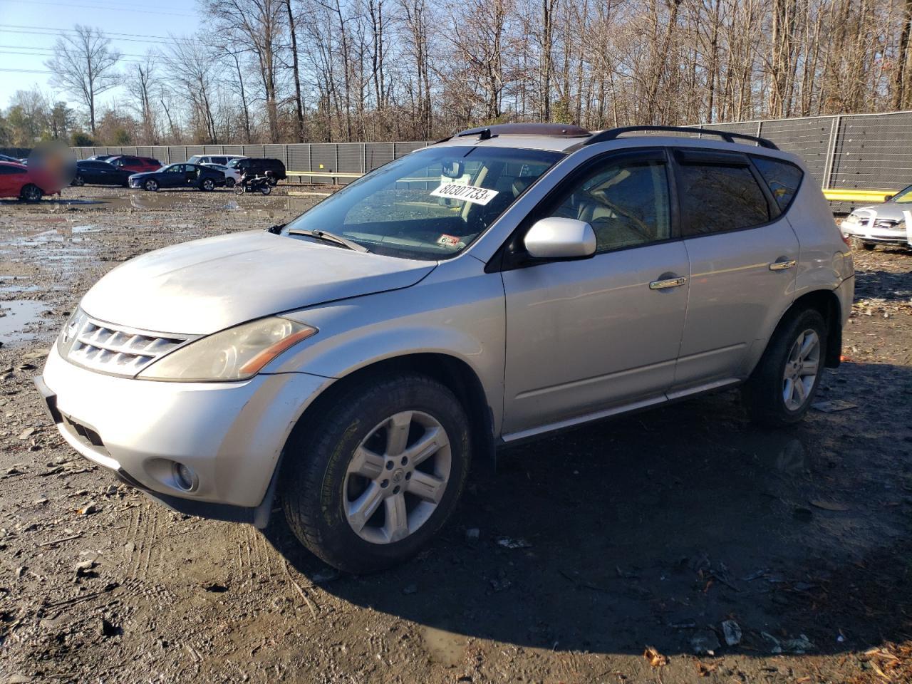 2006 NISSAN MURANO SL 2006 image