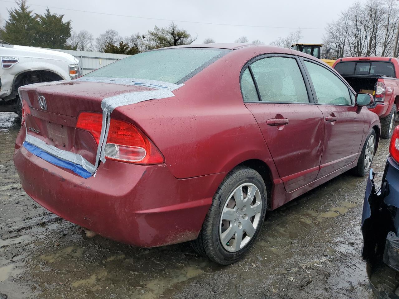 Obraz 3 z 2008 HONDA CIVIC LX 2008 z VIN 1HGFA16578L098309
