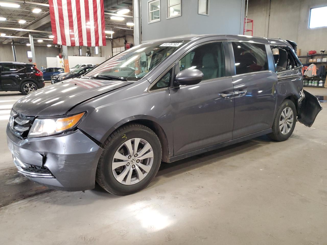 Изображение 1 2016 HONDA ODYSSEY EXL 2016 с VIN 5FNRL5H63GB027824