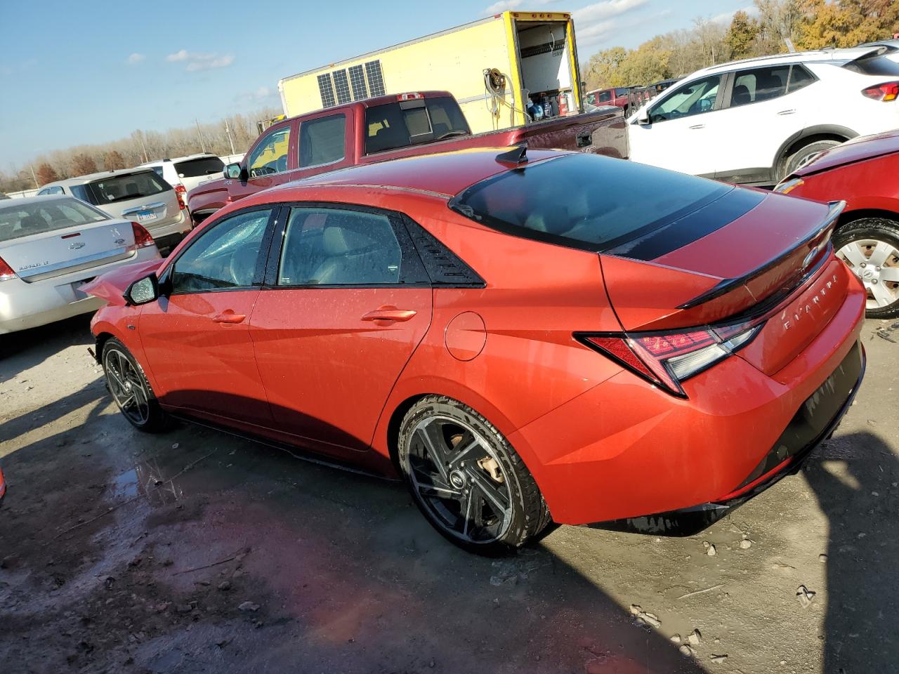 Obraz 2 z 2021 HYUNDAI ELANTRA N LINE 2021 z VIN KMHLR4AF1MU179446