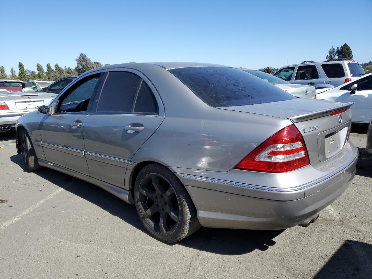 Image 2 of 2007 MERCEDES-BENZ C 230 2007 with VIN WDBRF52H27A945394