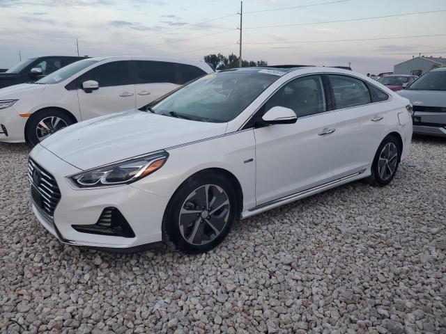 Image 1 of 2018 HYUNDAI SONATA HYBRID 2018 with VIN KMHE34L34JA078749
