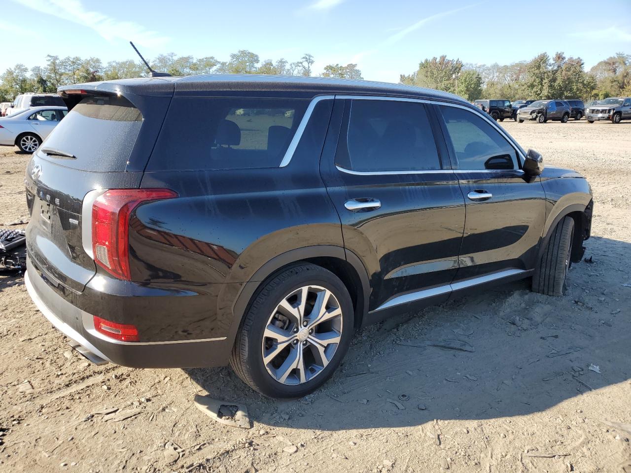 Image 3 of 2021 HYUNDAI PALISADE SEL 2021 with VIN KM8R3DHE5MU254500