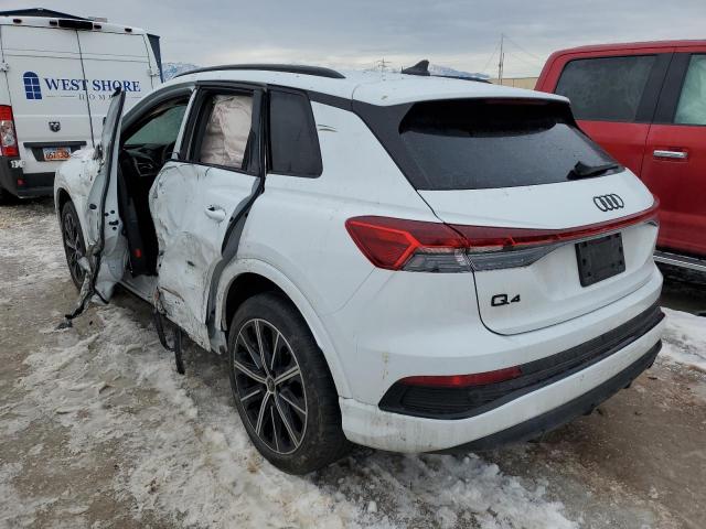 Image 2 of 2022 AUDI Q4 E-TRON PREMIUM PLUS S-LINE 2022 with VIN WA1L2BFZ9NP031989