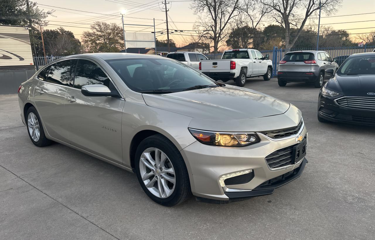 Image 1 of 2016 CHEVROLET MALIBU LT 2016 with VIN 1G1ZE5ST6GF183966