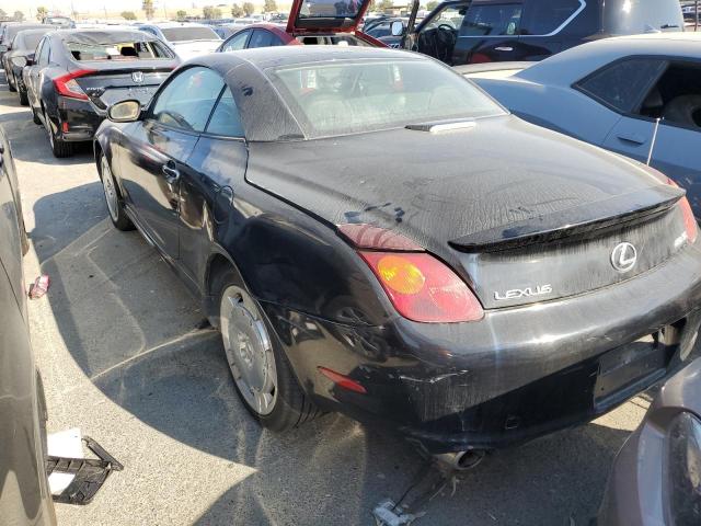 Image 2 of 2002 LEXUS SC 430 2002 with VIN JTHFN48Y520017309