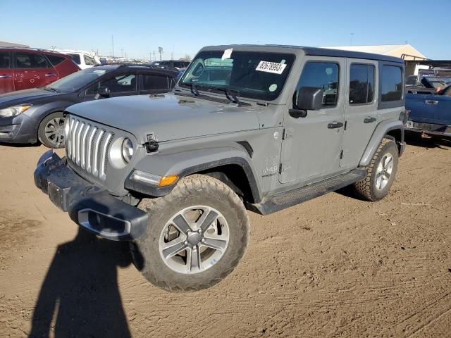 Image 1 of 2020 JEEP WRANGLER UNLIMITED SAHARA 2020 with VIN 1C4HJXEN2LW314960