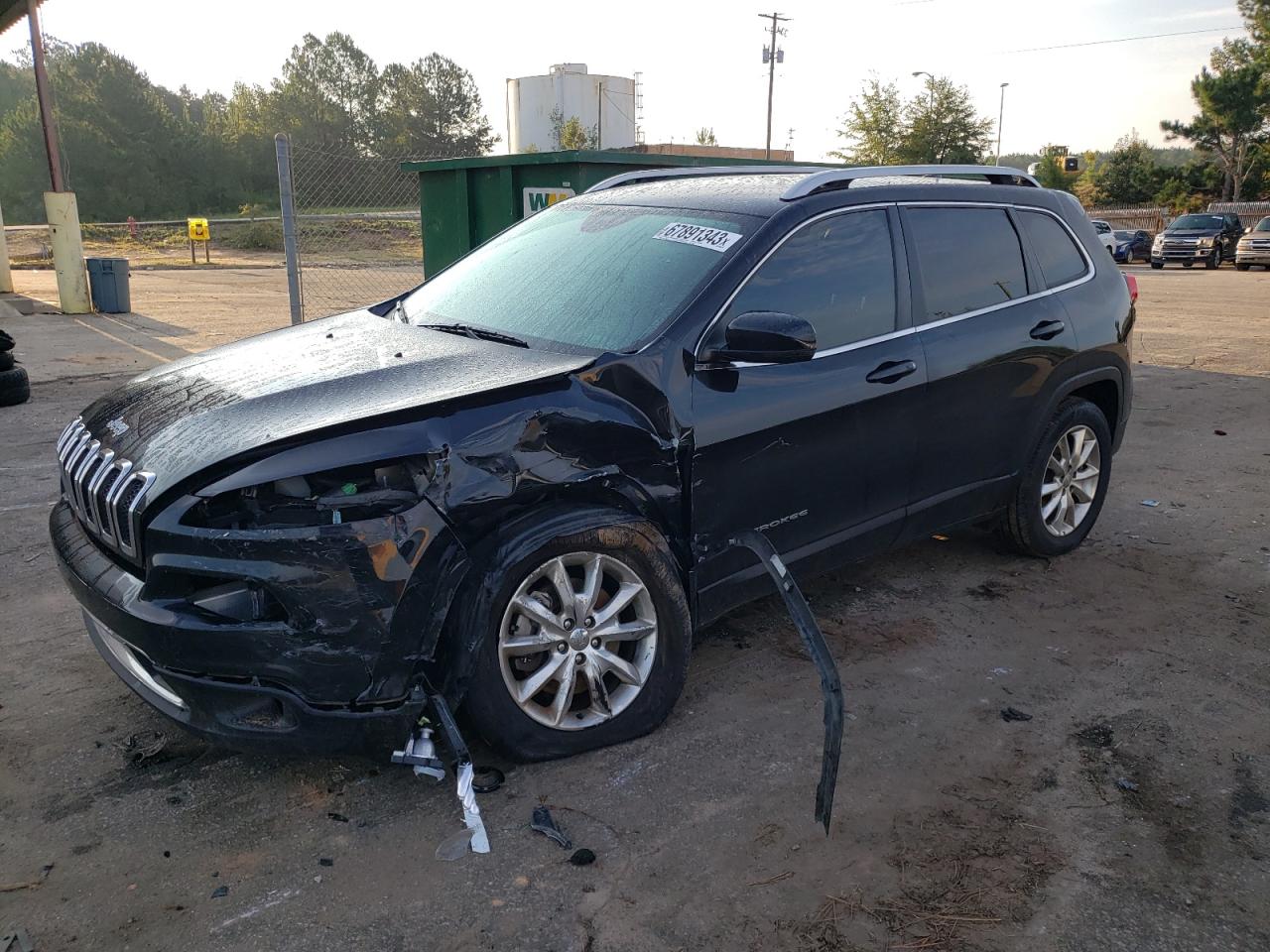 Image 1 of Jeep Cherokee Limited 2016 with VIN 1C4PJMDB2GW314027