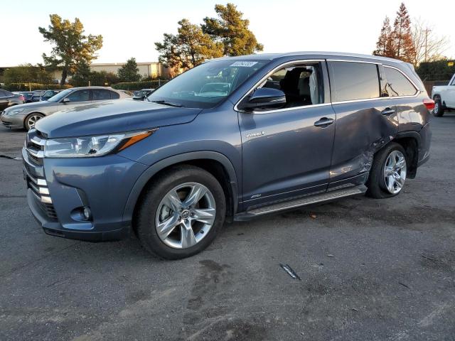 Изображение 1 2019 TOYOTA HIGHLANDER HYBRID LIMITED 2019 с VIN 5TDDGRFH7KS053776