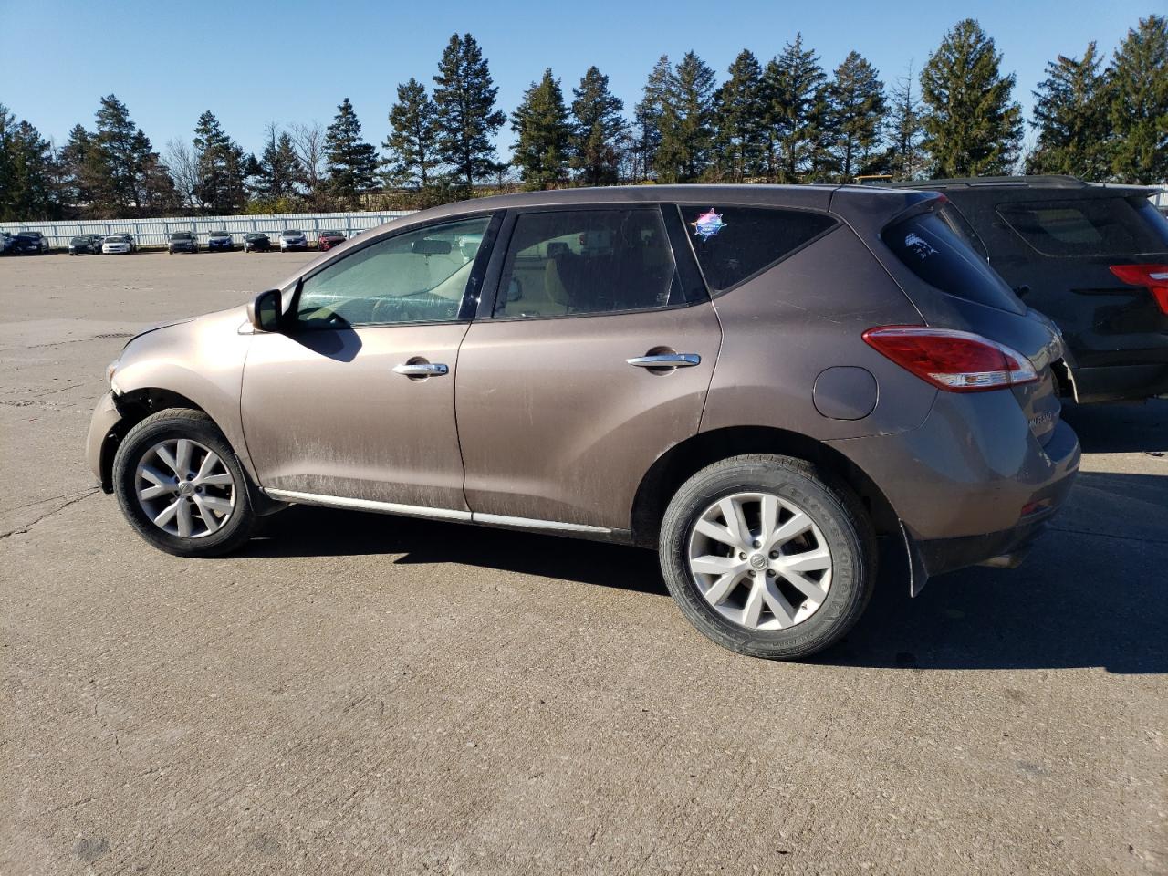 Image 2 of 2012 NISSAN MURANO S 2012 with VIN JN8AZ1MW4CW211612