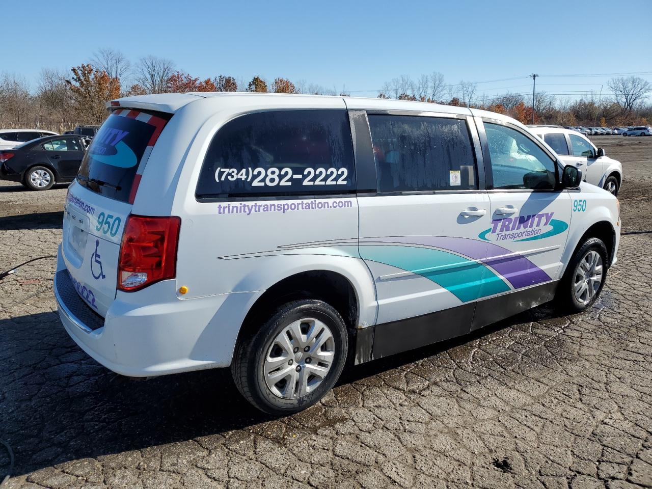 Изображение 3 2015 DODGE GRAND CARAVAN SE 2015 с VIN 2C4RDGBG4FR660376