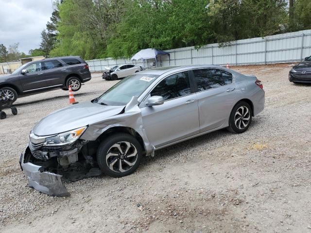 Image 1 of 2017 HONDA ACCORD EXL 2017 with VIN 1HGCR2F81HA071484