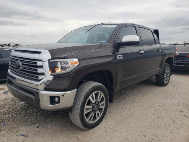 Image 1 of 2021 TOYOTA TUNDRA CREWMAX 1794 2021 with VIN 5TFAY5F11MX971368