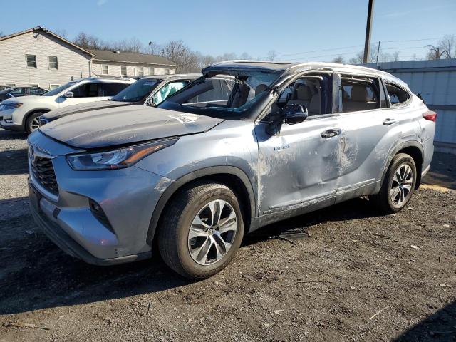 Изображение 1 2020 TOYOTA HIGHLANDER HYBRID XLE 2020 с VIN 5TDHBRCH5LS007224