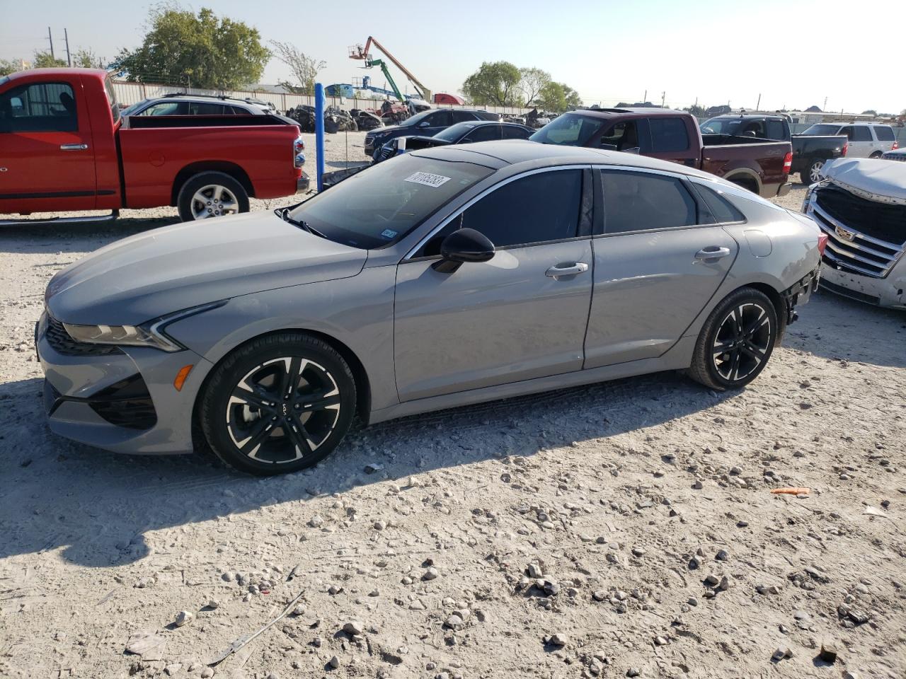 Image 1 of 2022 KIA K5 GT LINE 2022 with VIN 5XXG64J23NG108123