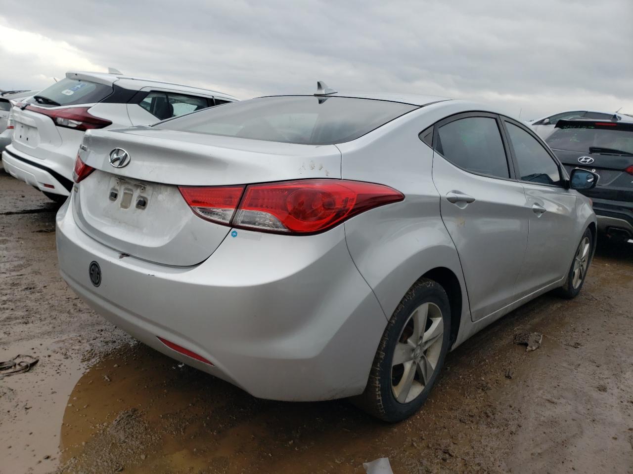 Image 3 of 2011 HYUNDAI ELANTRA GLS 2011 with VIN KMHDH4AE9BU148649