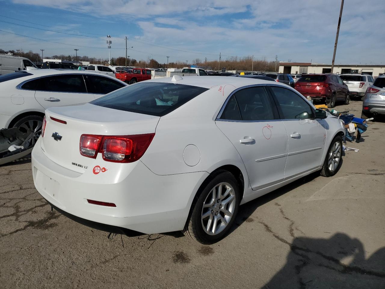 Image 3 of 2014 CHEVROLET MALIBU 1LT 2014 with VIN 1G11C5SL5EF228766