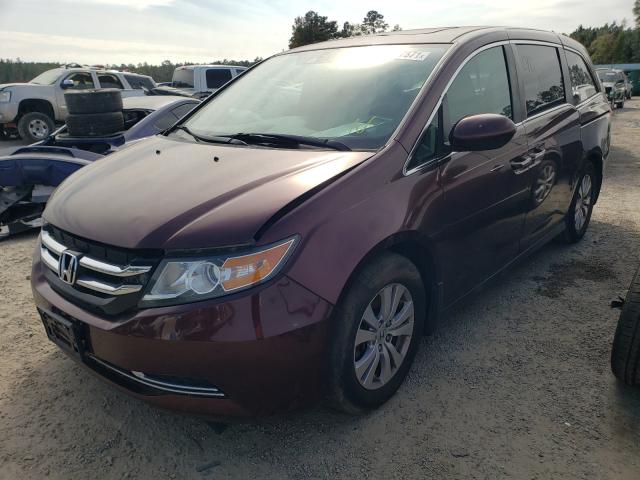Изображение 2 2015 HONDA ODYSSEY EXL 2015 с VIN 5FNRL5H62FB045651