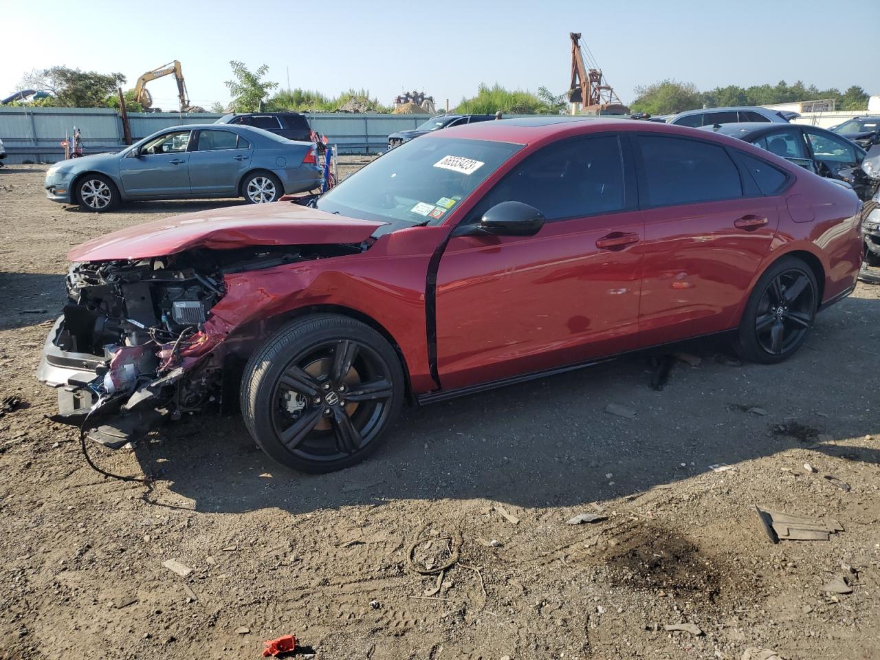 Изображение 1 2023 HONDA ACCORD HYBRID SPORT-L 2023 с VIN 1HGCY2F70PA002004