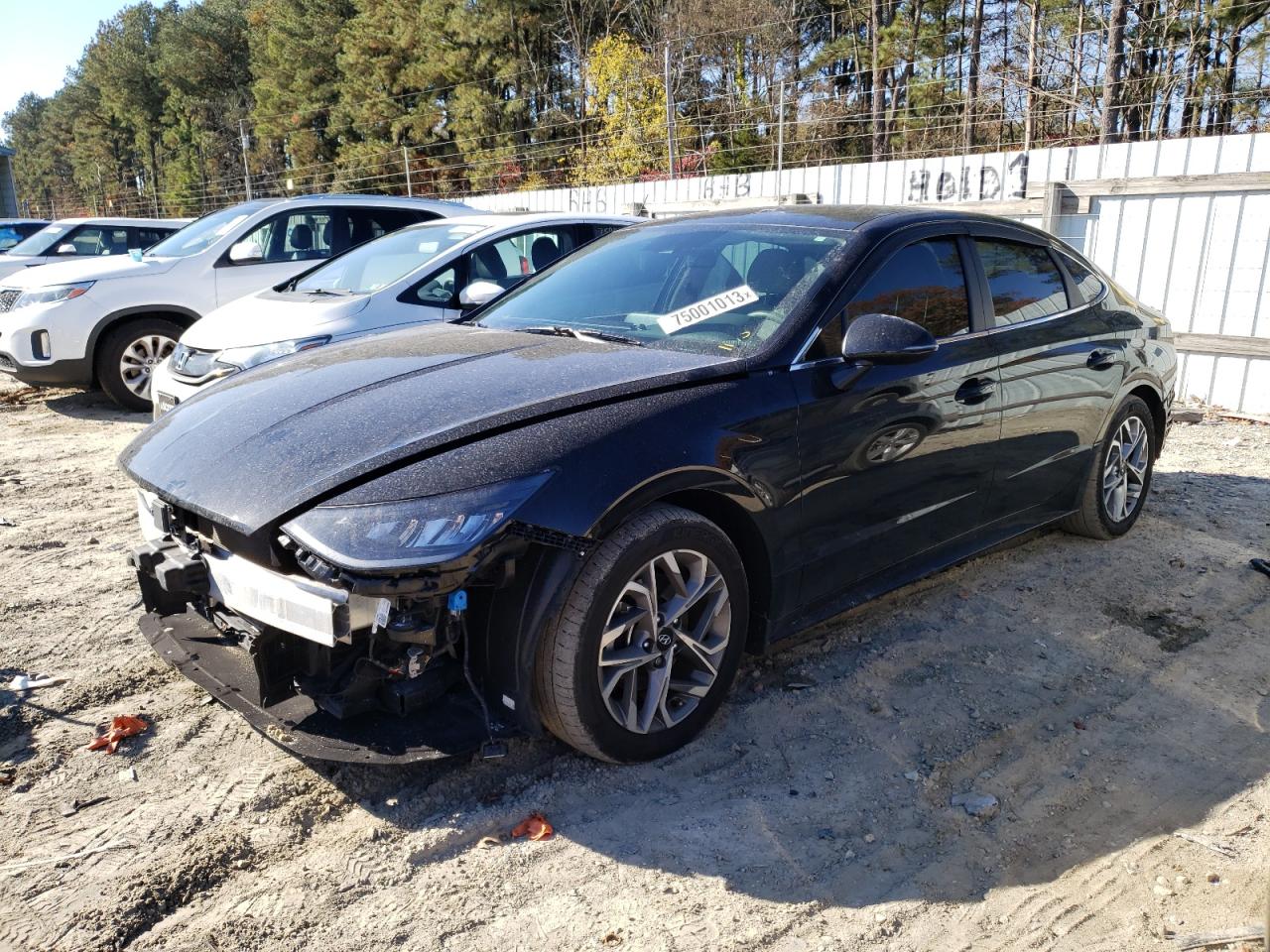 Image 1 of 2021 HYUNDAI SONATA SEL 2021 with VIN 5NPEL4JA1MH087542