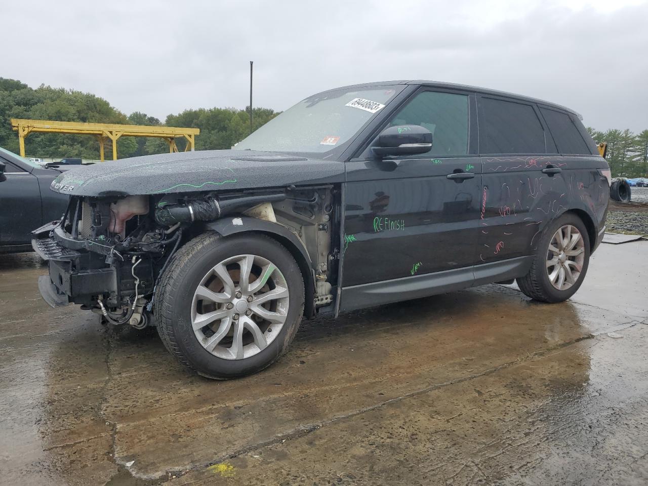 Image 1 of 2017 LAND ROVER RANGE ROVER SPORT HSE 2017 with VIN SALWR2FVXHA177121