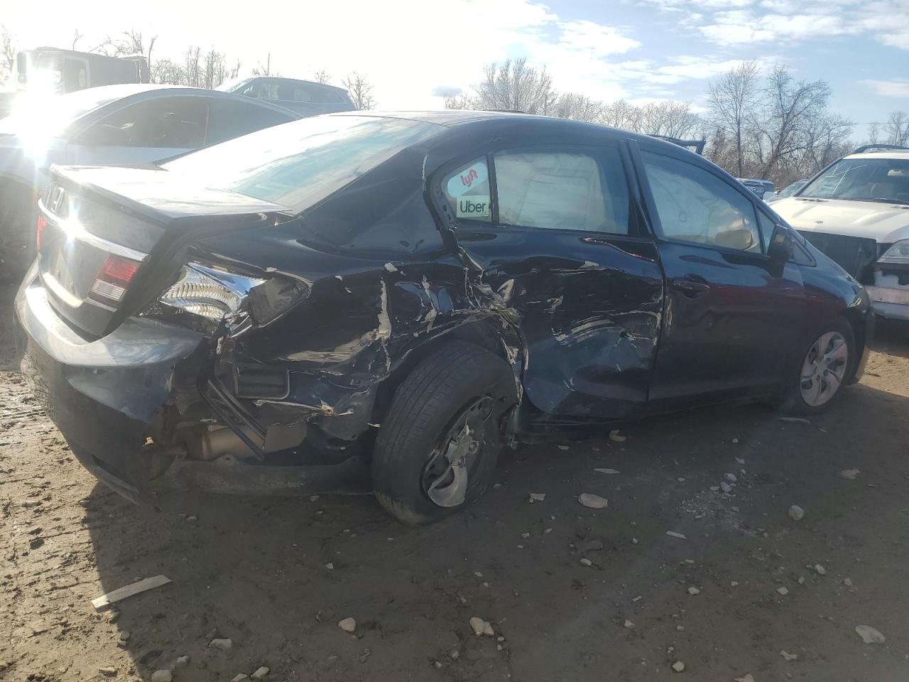 Изображение 3 2014 HONDA CIVIC LX 2014 с VIN 2HGFB2F54EH538563