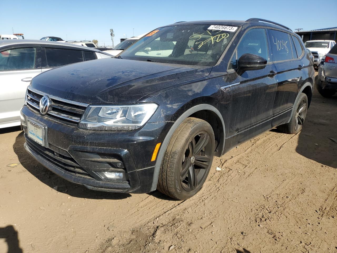 Image 1 of 2019 VOLKSWAGEN TIGUAN SE 2019 with VIN 3VV2B7AX9KM162282