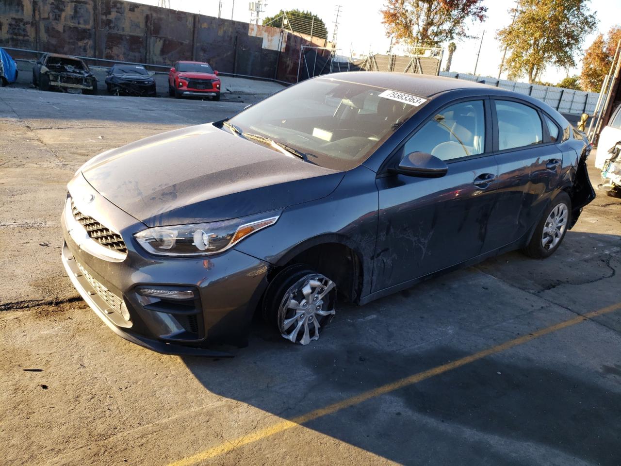 Изображение 1 2021 KIA FORTE FE 2021 с VIN 3KPF24AD5ME356891