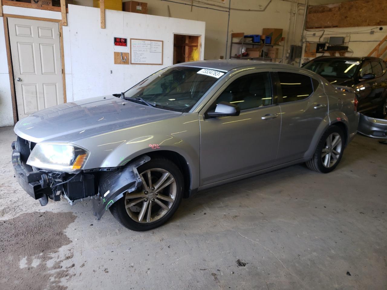 Image 1 of 2013 DODGE AVENGER SE 2013 with VIN 1C3CDZAG6DN756916