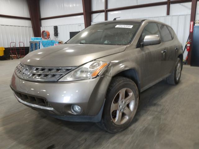 Изображение 2 2004 NISSAN MURANO SL 2004 с VIN JN8AZ08T34W219938