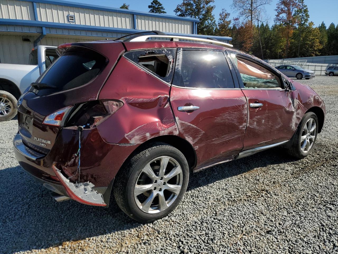 Изображение 3 2012 NISSAN MURANO S 2012 с VIN JN8AZ1MWXCW217494