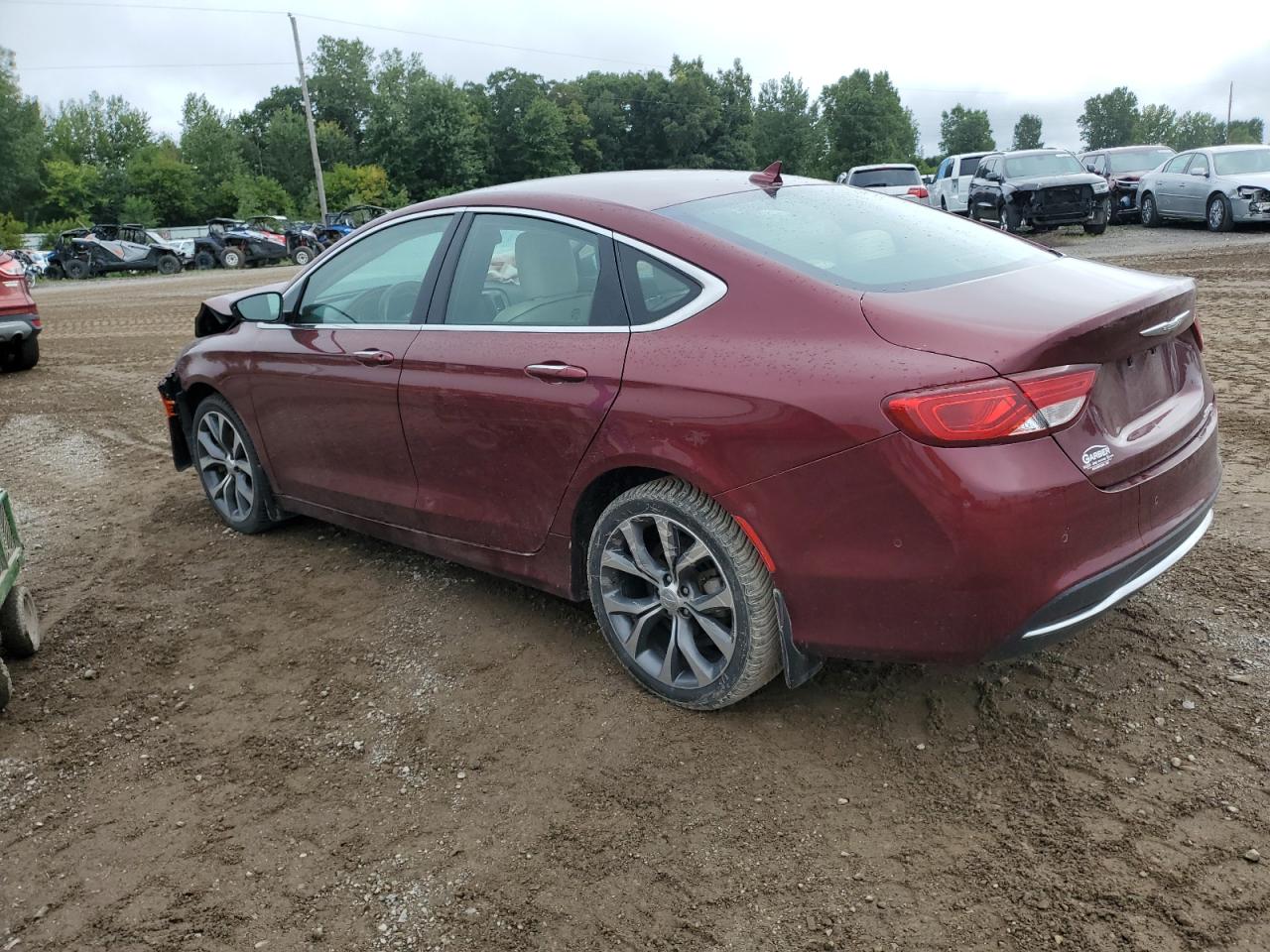 Image 2 of 2015 CHRYSLER 200 C 2015 with VIN 1C3CCCCB7FN584285