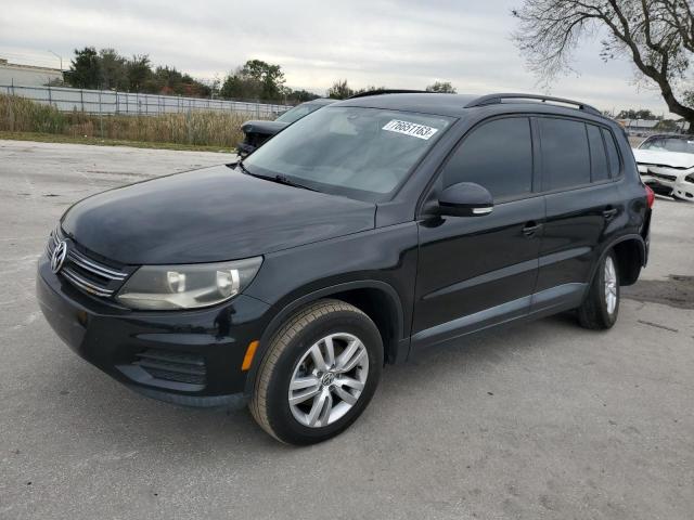 Image 1 of 2017 VOLKSWAGEN TIGUAN S 2017 with VIN WVGAV7AX5HK024414