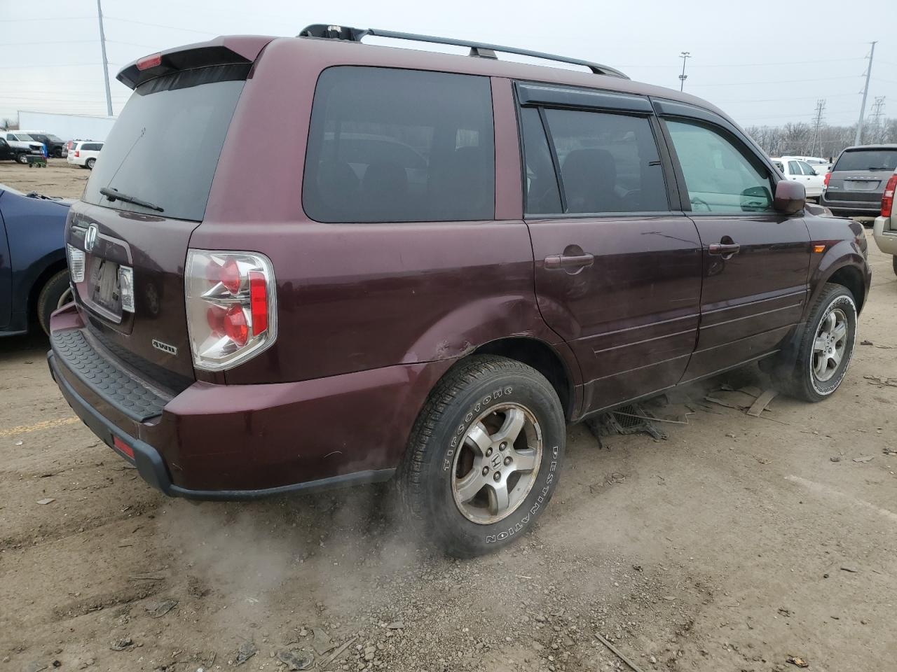 Obraz 3 z 2007 HONDA PILOT EX 2007 z VIN 2HKYF18447H503767