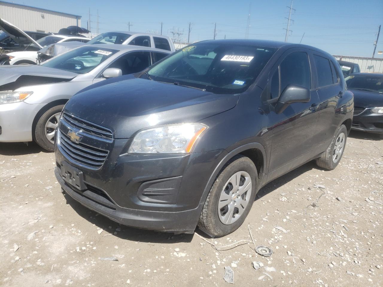 Image 1 of 2016 CHEVROLET TRAX LS 2016 with VIN 3GNCJKSB3GL218913