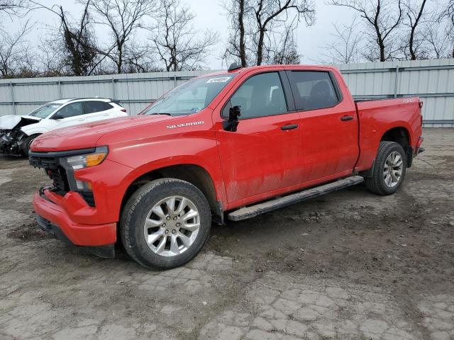 Image 1 of 2022 CHEVROLET SILVERADO K1500 CUSTOM 2022 with VIN 1GCPDBEK0NZ593502