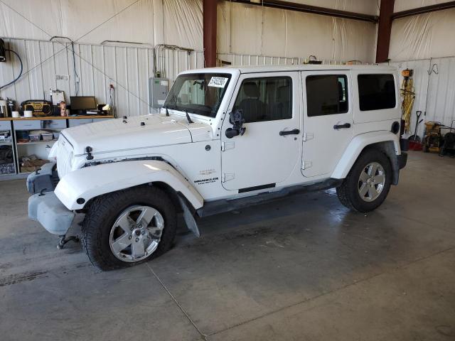 Image 1 of 2012 JEEP WRANGLER UNLIMITED SAHARA 2012 with VIN 1C4BJWEG2CL113479