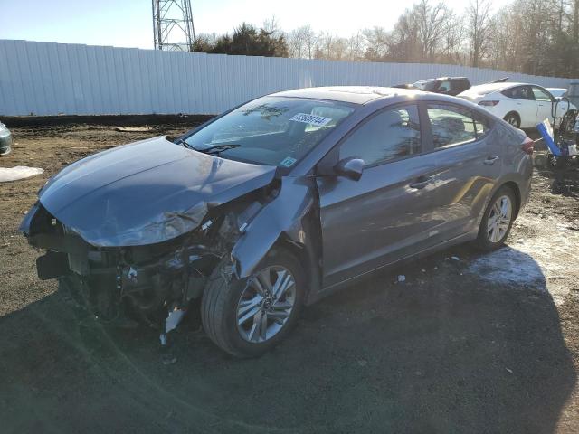 Image 1 of 2019 HYUNDAI ELANTRA SEL 2019 with VIN KMHD84LF5KU830790