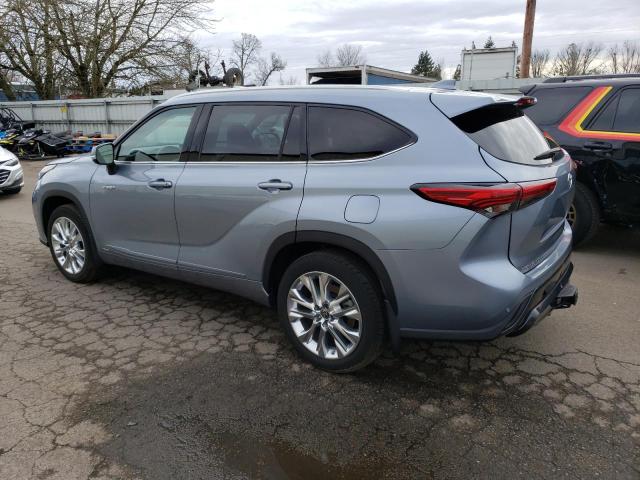 Изображение 2 2021 TOYOTA HIGHLANDER HYBRID LIMITED 2021 с VIN 5TDXBRCH2MS050433