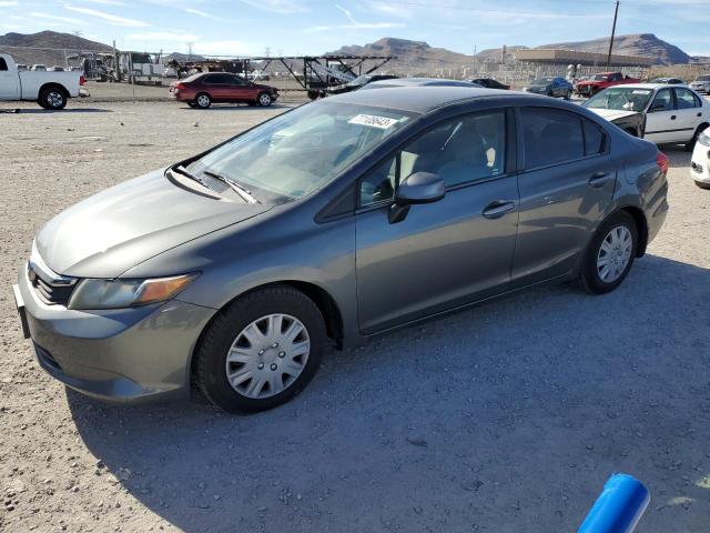 Image 1 of 2012 HONDA CIVIC LX 2012 with VIN 19XFB2F54CE372164
