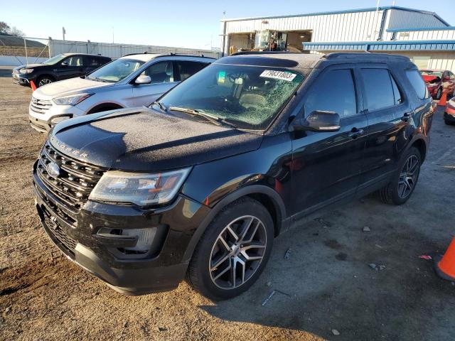 Image 1 of 2017 FORD EXPLORER SPORT 2017 with VIN 1FM5K8GT1HGB69215
