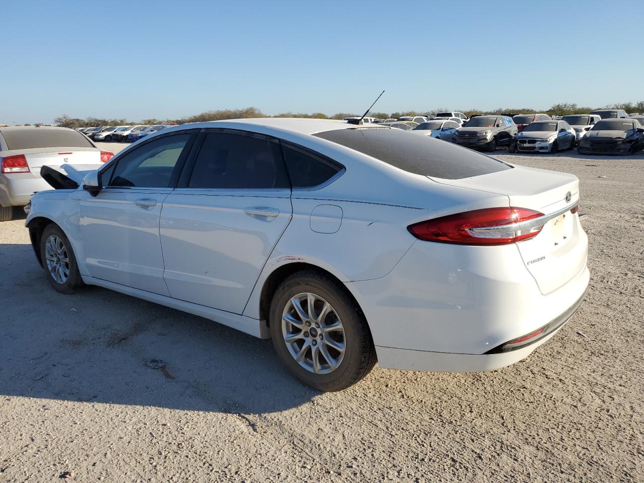 Image 2 of 2018 FORD FUSION S 2018 with VIN 3FA6P0G73JR109780