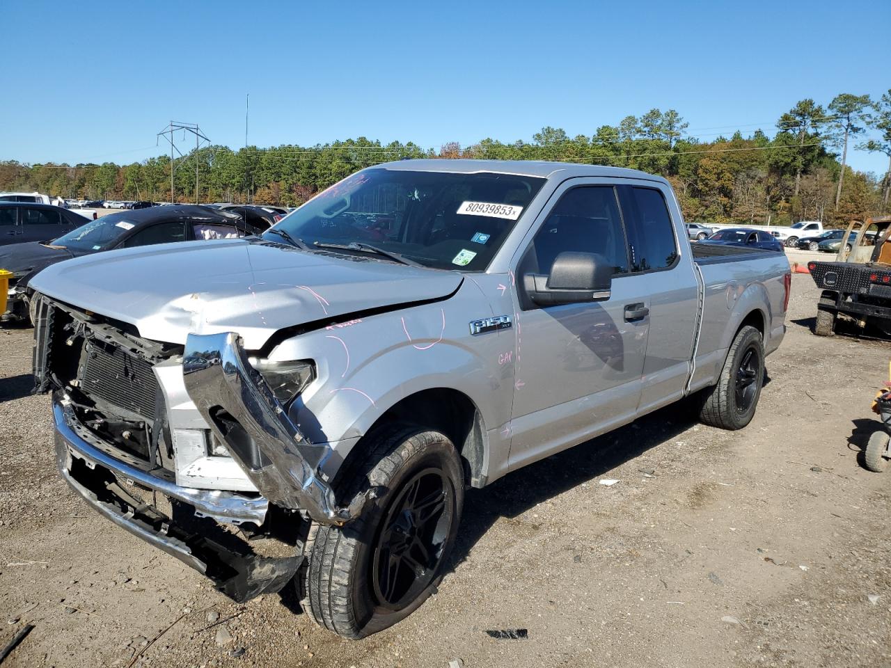 Изображение 1 2015 FORD F150 SUPER CAB 2015 с VIN 1FTEX1C82FKE02575