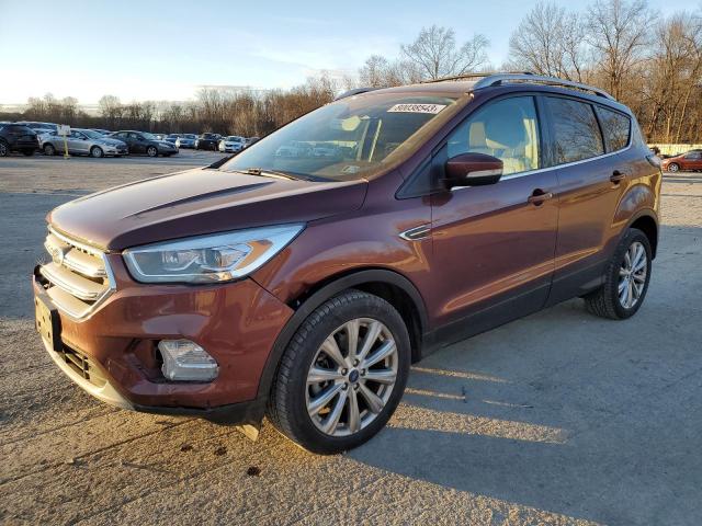 Image 1 of 2018 FORD ESCAPE TITANIUM 2018 with VIN 1FMCU9J93JUA70357