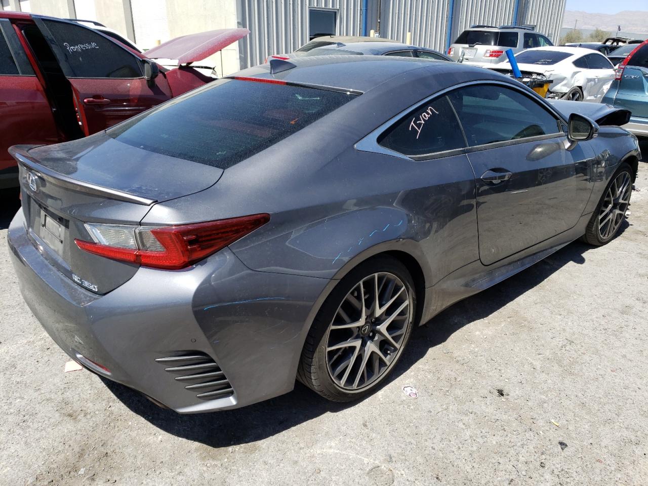 Image 3 of 2016 LEXUS RC 350 2016 with VIN JTHHE5BC6G5013355